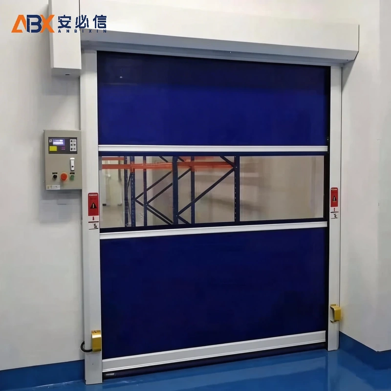 鹤岗市软帘快速门